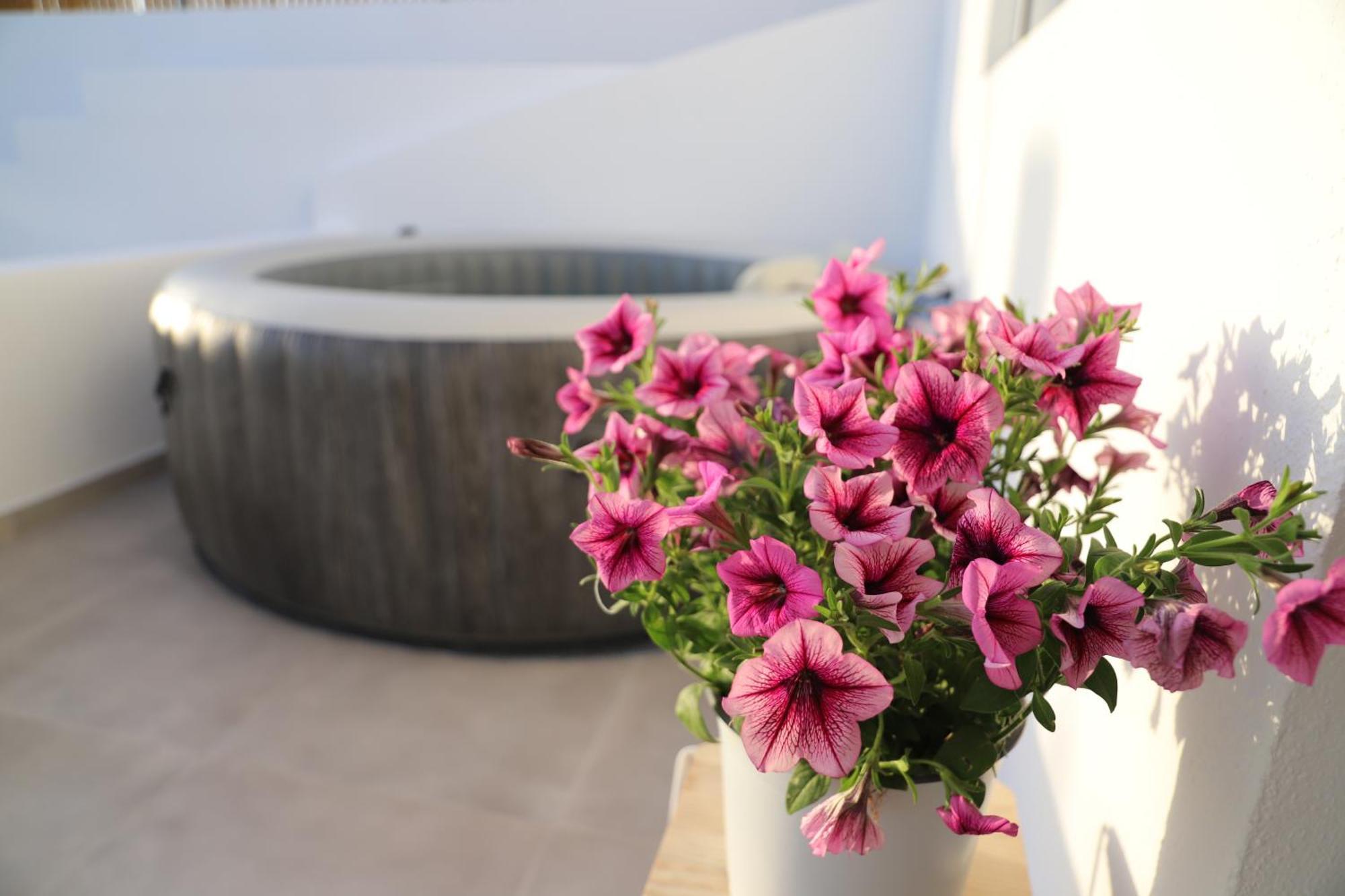 Calma Eco Houses Sunset View Εμπορειό Εξωτερικό φωτογραφία